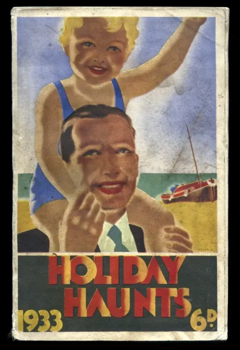 Framed Print : Cover design, Holiday Haunts Framed Print : Cover design, Holiday Haunts