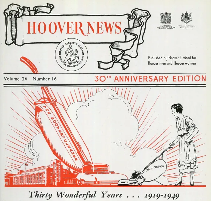 Framed Print : Cover design, Hoover News, 30th Anniversary Edition Framed Print : Cover design, Hoover News, 30th Anniversary Edition