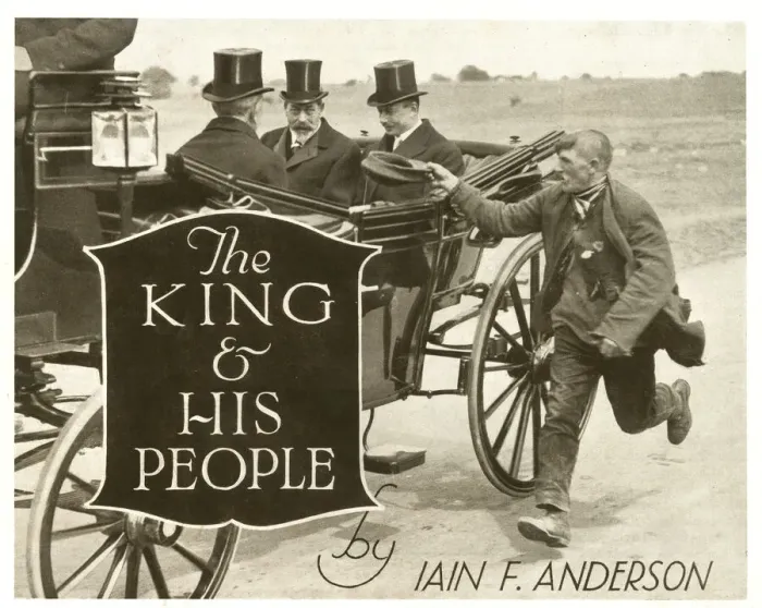 Framed Print : Cover design, The King & His People Framed Print : Cover design, The King & His People