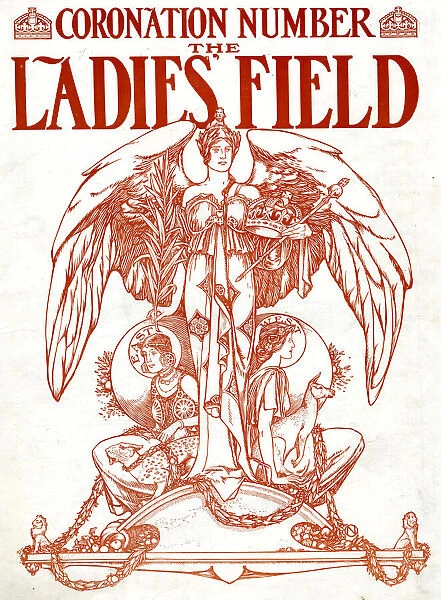 Cover design, The Ladies Field, Coronation Number