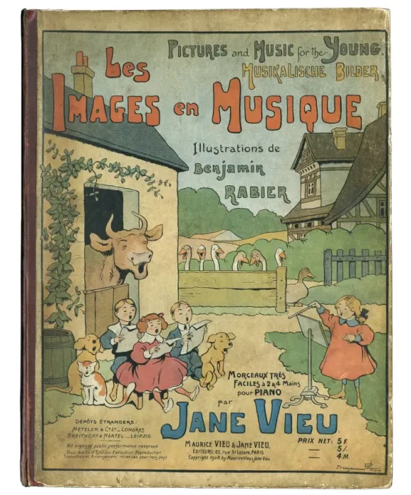Framed Print : Cover design, Les Images en Musique Framed Print : Cover design, Les Images en Musique