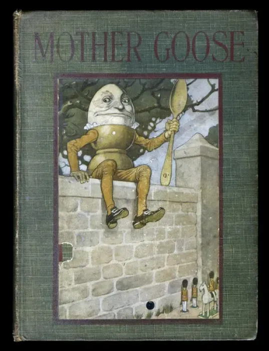 Framed Print : Cover design, Mother Goose Framed Print : Cover design, Mother Goose