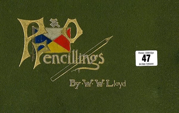 Cover design, P&O Pencillings, illustrated by W W Lloyd