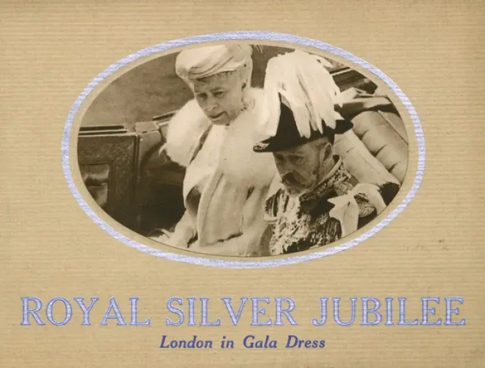 Framed Print : Cover design, Royal Silver Jubilee Framed Print : Cover design, Royal Silver Jubilee