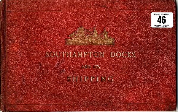 Cover design, Southampton Docks and its Shipping