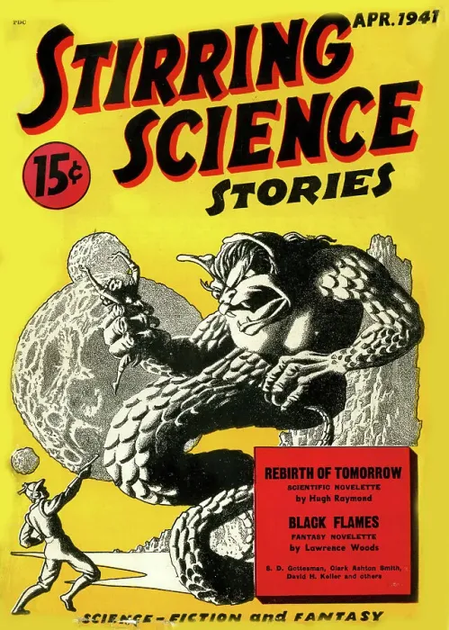 Framed Print : Cover design, Stirring Science Stories Framed Print : Cover design, Stirring Science Stories