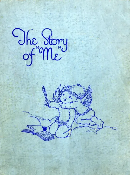 Framed Print : Front cover design, The Story of Me Framed Print : Front cover design, The Story of Me