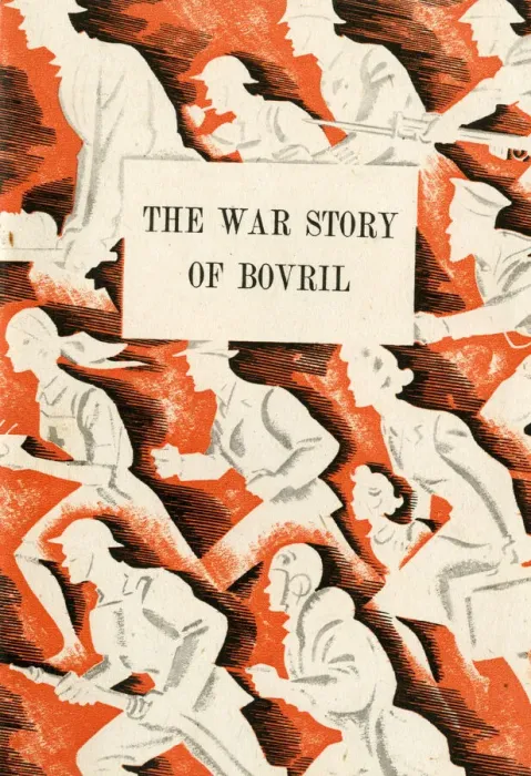 Framed Print : Front cover design, The War Story of Bovril Framed Print : Front cover design, The War Story of Bovril