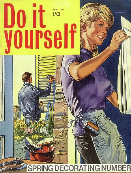 Cover design, Do it yourself, April 1966