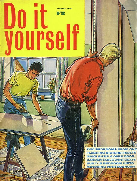 Cover design, Do it yourself, August 1964