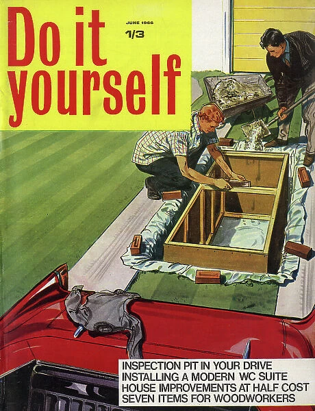 Cover design, Do it yourself, June 1966