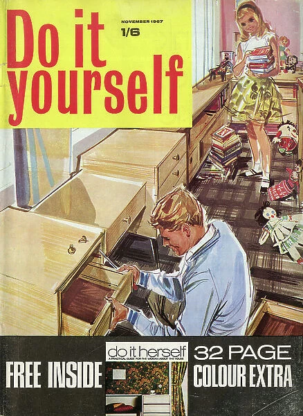 Cover design, Do it yourself, November 1967