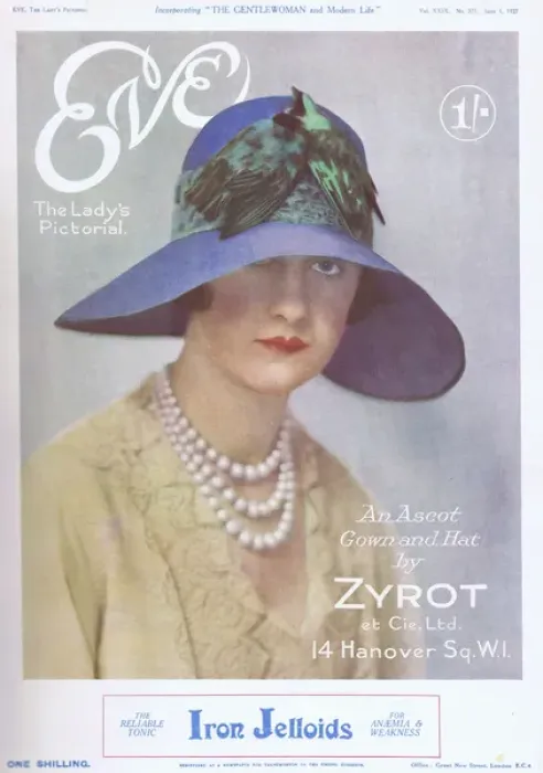 Framed Print : Cover of Eve Magazine 1 June 1927 Framed Print : Cover of Eve Magazine 1 June 1927