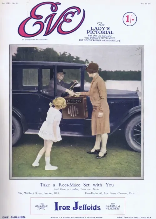 Framed Print : Cover of Eve Magazine 11 May 1927 Framed Print : Cover of Eve Magazine 11 May 1927