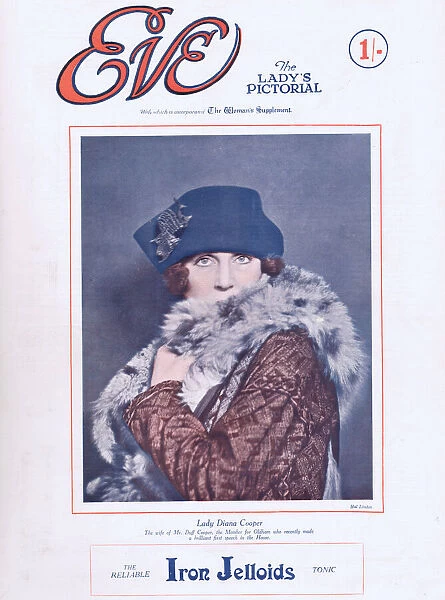 Cover of Eve Magazine 14 January 1925 featuring