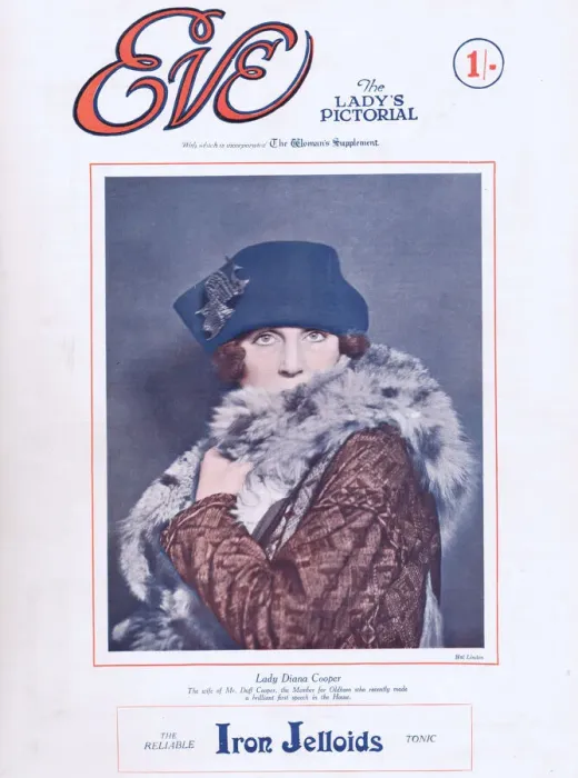 Framed Print : Cover of Eve Magazine 14 January 1925 featuring Framed Print : Cover of Eve Magazine 14 January 1925 featuring