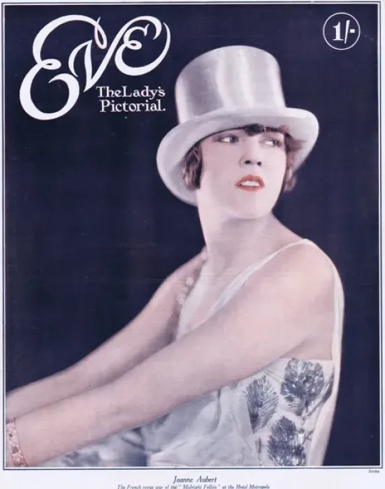 Framed Print : Cover of Eve Magazine