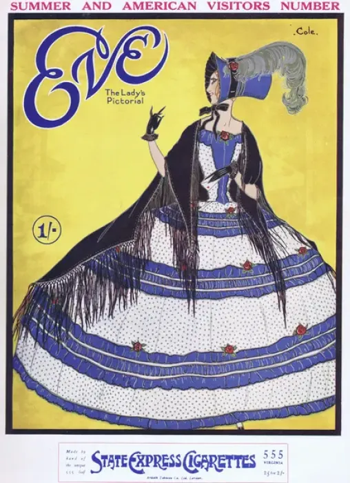 Framed Print : Cover of Eve Magazine 18 May 1927 Framed Print : Cover of Eve Magazine 18 May 1927