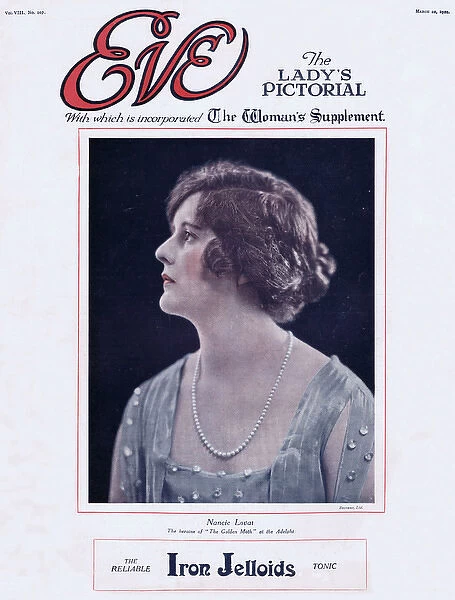 Front cover of Eve Magazine 22 March 1922