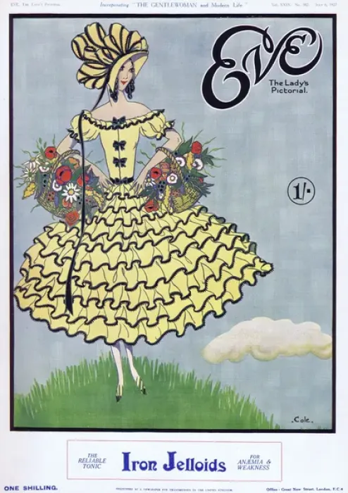 Framed Print : Cover of Eve Magazine 6 July 1927 Framed Print : Cover of Eve Magazine 6 July 1927
