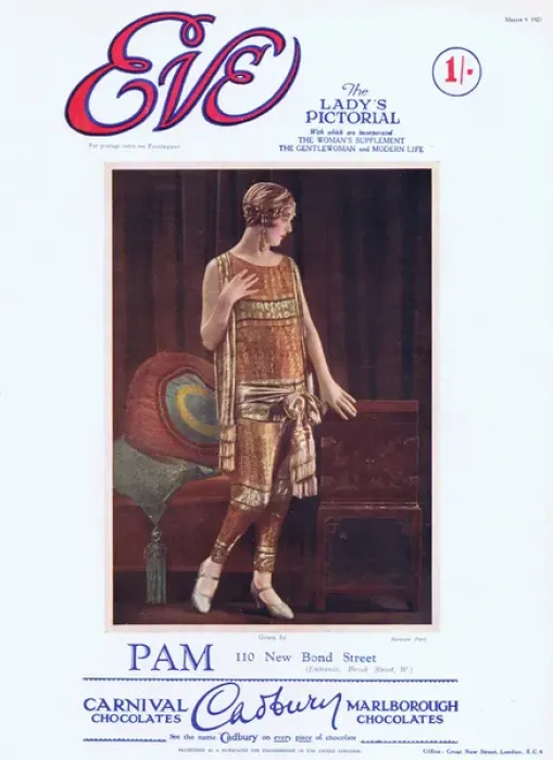 Framed Print : Front cover of Eve Magazine 9 March 1927 Framed Print : Front cover of Eve Magazine 9 March 1927