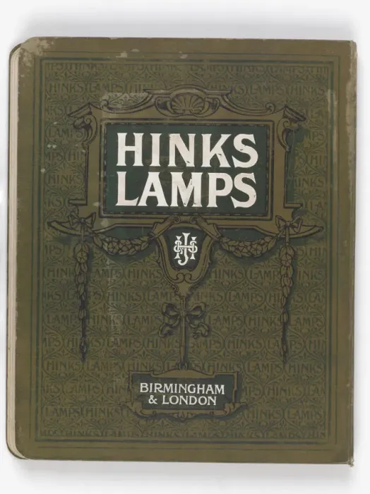 Framed Print : Back cover of Hinks Lamps catalogue Framed Print : Back cover of Hinks Lamps catalogue