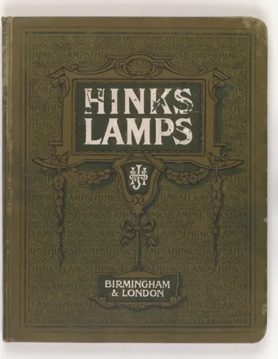 Framed Print : Front cover of Hinks Lamps catalogue Framed Print : Front cover of Hinks Lamps catalogue