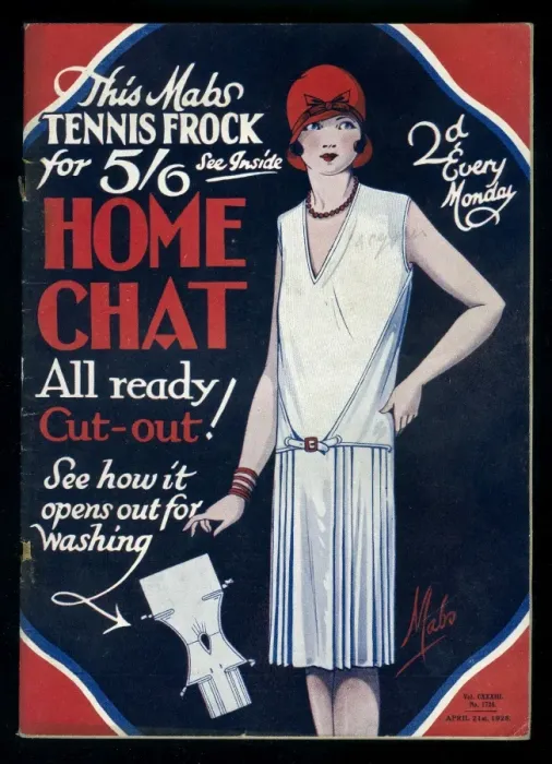 Framed Print : Cover of Home Chat Magazine Framed Print : Cover of Home Chat Magazine