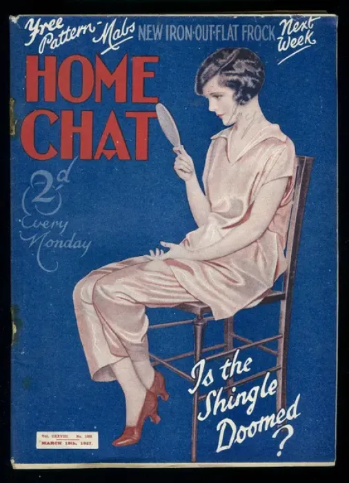 Framed Print : Cover of Home Chat Magazine Framed Print : Cover of Home Chat Magazine