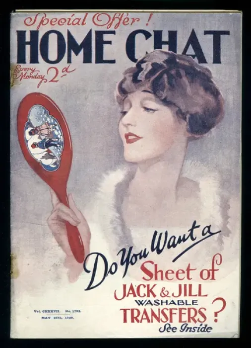 Framed Print : Cover of Home Chat Magazine Framed Print : Cover of Home Chat Magazine