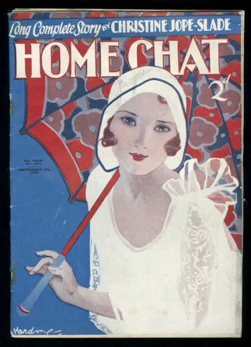 Framed Print : Cover of Home Chat Magazine Framed Print : Cover of Home Chat Magazine