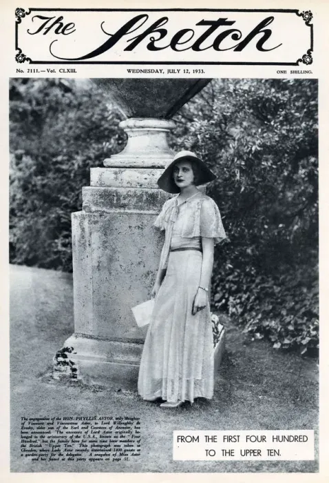 Framed Print : Front cover, Hon Phyllis Astor on her engagement Framed Print : Front cover, Hon Phyllis Astor on her engagement