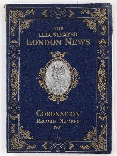 Front cover of ILN coronation number for George VI