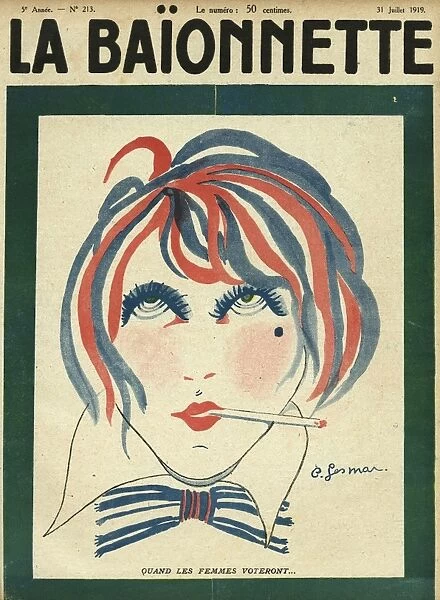 Front cover, La Baionnette
