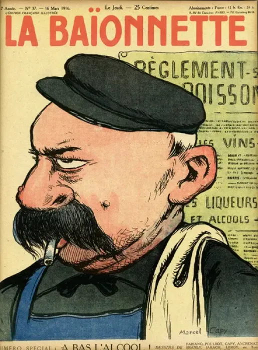 Framed Print : Front cover, La Baionnette, WW1 Framed Print : Front cover, La Baionnette, WW1