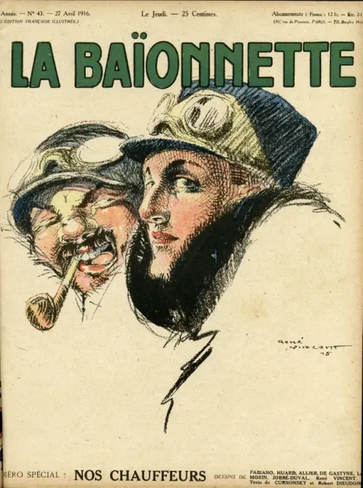 Framed Print : Front cover, La Baionnette, WW1 Framed Print : Front cover, La Baionnette, WW1