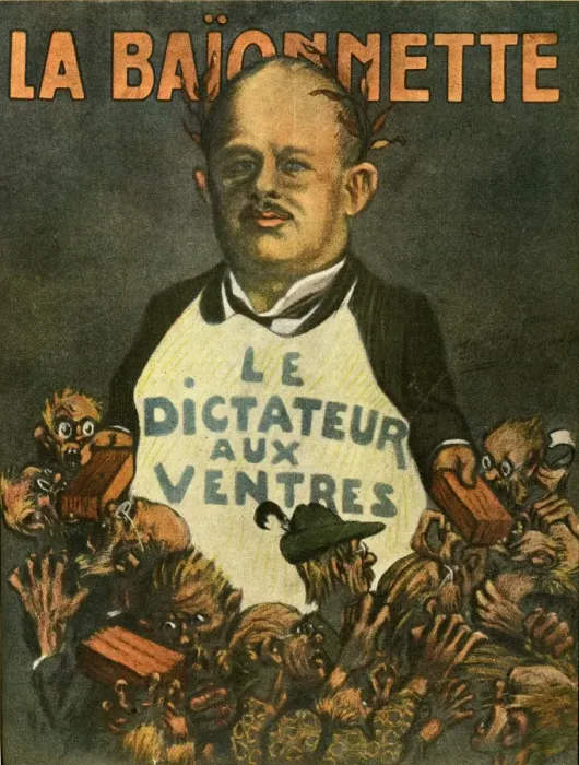 Framed Print : Front cover, La Baionnette, WW1 Framed Print : Front cover, La Baionnette, WW1