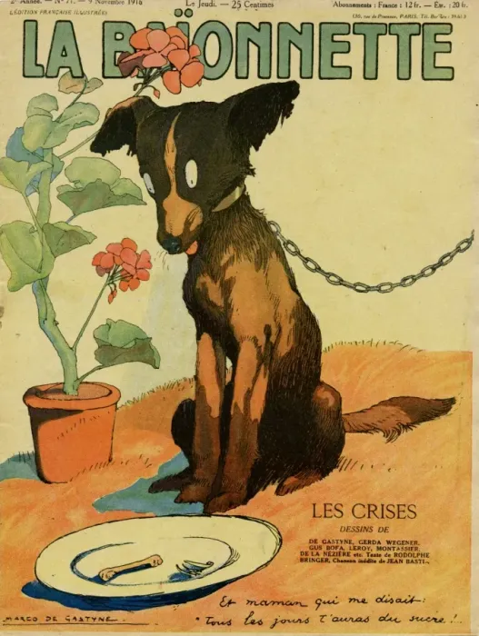 Framed Print : Front cover, La Baionnette, WW1 Framed Print : Front cover, La Baionnette, WW1