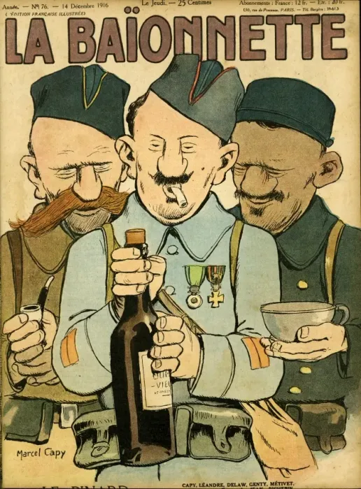Framed Print : Front cover, La Baionnette, WW1 Framed Print : Front cover, La Baionnette, WW1