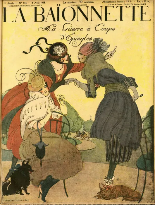 Framed Print : Front cover, La Baionnette, WW1 Framed Print : Front cover, La Baionnette, WW1