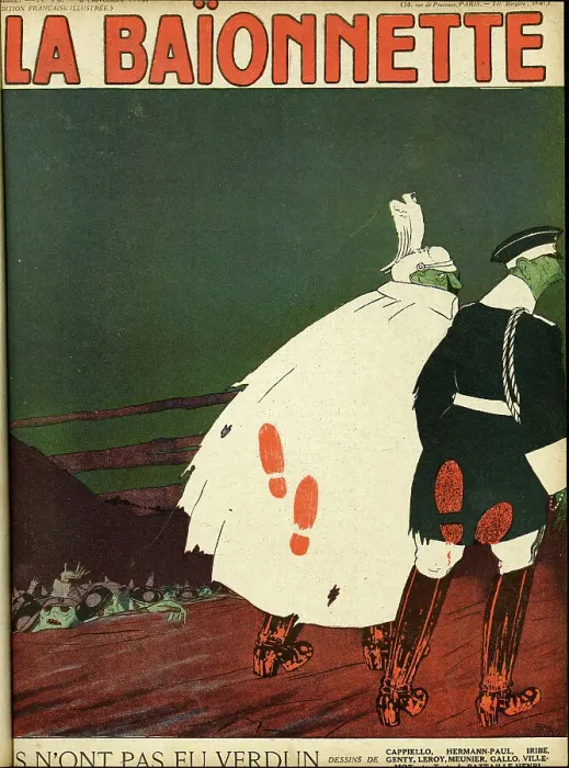 Framed Print : Front cover, La Baionnette, WW1 Framed Print : Front cover, La Baionnette, WW1