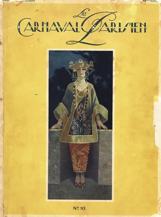 Framed Print : Front cover of le Carnival Parisien, Vol. 10, 1920 Framed Print : Front cover of le Carnival Parisien, Vol. 10, 1920