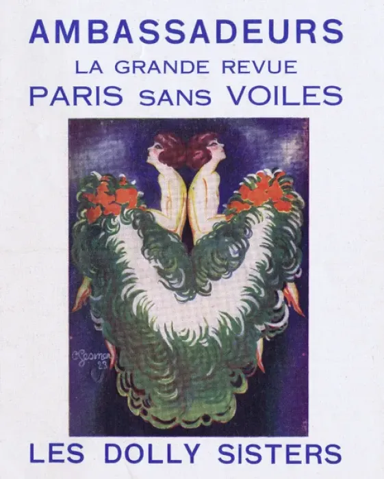 Framed Print : Cover of leaflet for Paris Sans Voiles at the Ambassadeurs T Framed Print : Cover of leaflet for Paris Sans Voiles at the Ambassadeurs T