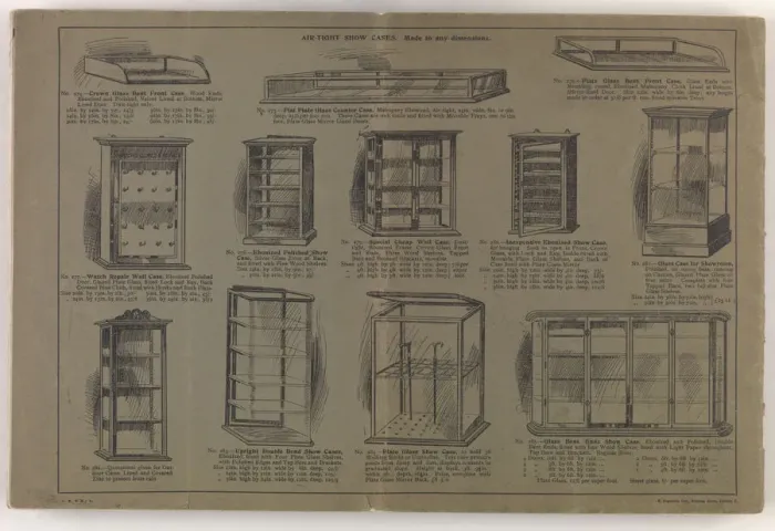 Framed Print : Back cover of New Illustrated Catalogue of Furniture Framed Print : Back cover of New Illustrated Catalogue of Furniture