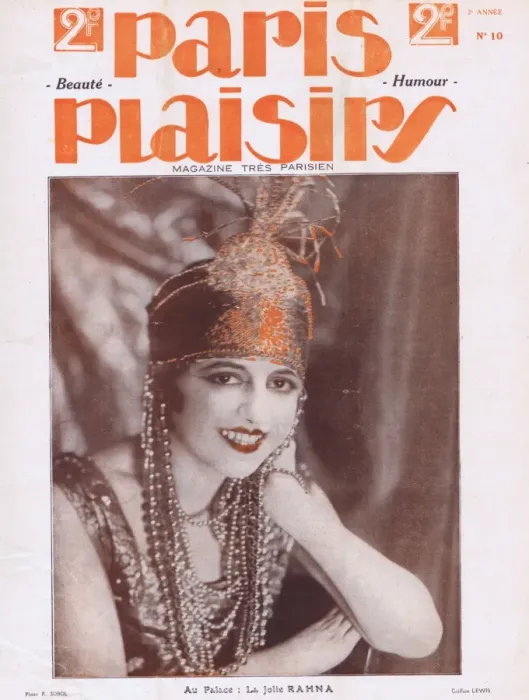 Framed Print : Cover for Paris Plaisirs number 10, March 1923 Framed Print : Cover for Paris Plaisirs number 10, March 1923