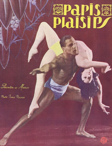 Cover for Paris Plaisirs number 109, July 1931