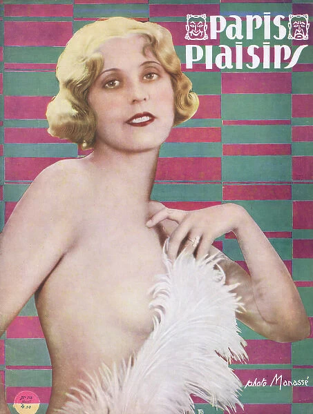 Cover for Paris Plaisirs number 118, April 1932