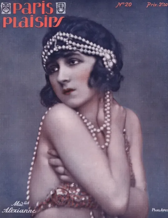Framed Print : Cover for Paris Plaisirs number 20, January 1924 Framed Print : Cover for Paris Plaisirs number 20, January 1924