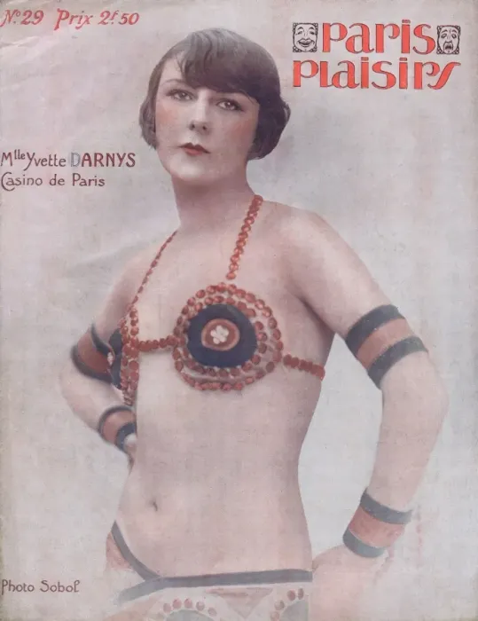 Framed Print : Cover for Paris Plaisirs number 29, October 1924 Framed Print : Cover for Paris Plaisirs number 29, October 1924