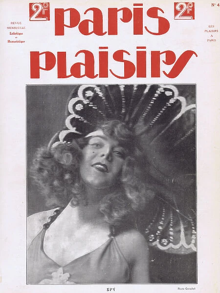 Cover for Paris Plaisirs number 4, September 1922